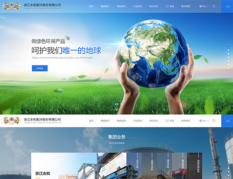浙江永和制冷股份有限公司网站建设项目--互诺科技