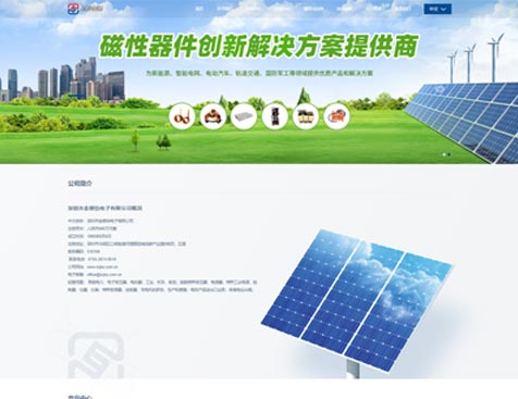 深圳市金顺怡电子有限公司网站建设项目--互诺科技