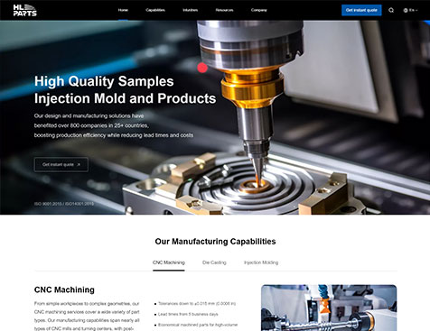 惠州市汇龙五金机械有限公司网站建设项目--互诺科技