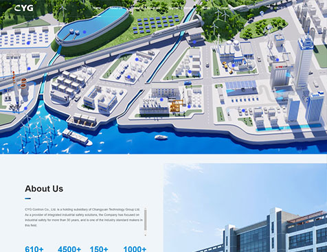 长园共创电力安全技术股份有限公司英文网站建设--互诺科技