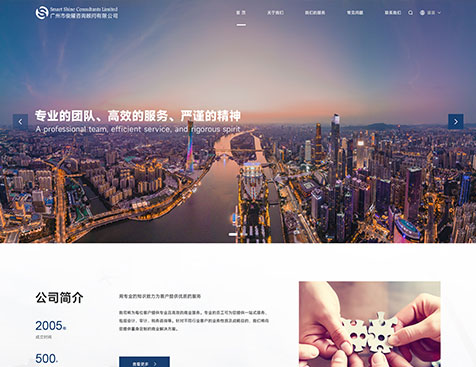 广州市俊耀咨询顾问有限公司企业网站建设项目--互诺科技