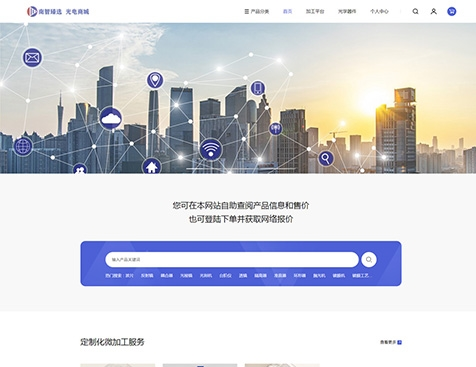 南智臻选网站建设项目