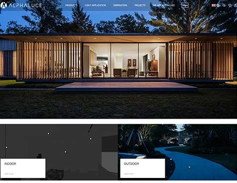 广东省阿尔法照明有限公司网站建设项目--互诺科技